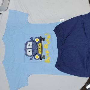 BOYS SHORTS & SHIRT SET